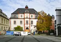 Koblenz: Altes Kaufhaus (fr�her war hier das Mittelrhein-Museum-Koblenz beheimatet) am Floriansmarkt - 16.10.2017