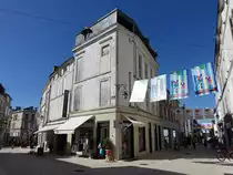 Cognac, H�user in der Rue de Canton in der Altstadt (15.07.2017)