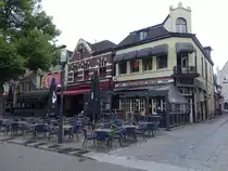 Enschede, H�user am Oude Markt in der Altstadt (22.07.2017)