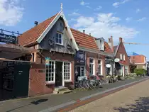 Ootmarsum, historische H�user an der Oostwal Stra�e (22.07.2017)