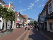 Almelo, H�user in der Grote Straat in der Altstadt (22.07.2017)
