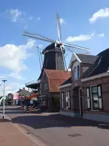 Wijhe, St�nderm�hle de Wijhese, erbaut 1703 (23.07.2017)