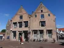 Hattem, historische H�user in der Koestraat (23.07.2017)