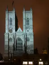 Die Westminster Abbey im historischen Zentrum von London. (M�rz 2013)