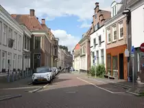 Zwolle, historische H�user in der Sassenstraat (23.07.2017)