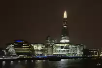 Das moderne London bei Nacht. (M�rz 2013)