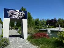 Niederrimsingen, firmeneigener Ausstellungspark, zeigt eigene Produkte in praktischer Anwendung, �ffentlich zug�nglich. gr��ter dieser Art in Deutschland, Mai 2017