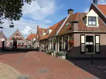 Vollenhove, historische H�user am Kerkplein (24.07.2017) 