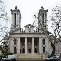 Die 1728 fertiggestellte St. John's Kirche im Londoner Stadtteil Westminster. (M�rz 2013)
