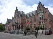 Groningen, Academiegeb�ude am Broerplein, erbaut 1909 (27.07.2017)