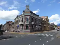 Groningen, historische H�user in der Ganzevoortsingel (29.07.2017)