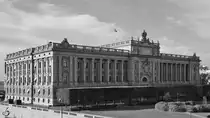 Das zwischen 1897 und 1905 erbaute Reichstagsgeb�ude in Stockholm. (Oktober 2011)