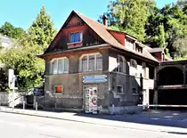 Schaffhausen, altes Geb�ude an der Bachstrasse 30 - 03.09.2013