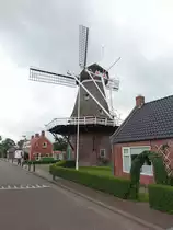 Thesinge, Getreidem�hle Germania, erbaut 1852, noch immer in Betrieb (27.07.2017)