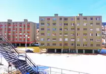 La Chaux-de-Fonds, Wohnbl�cke an der Rue Fritz-Courvoisier 34 C bis F - 29.02.2012