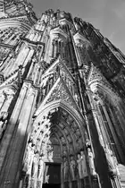 Eines der Eingansportale des K�lner Dom´s. (Oktober 2011)