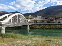 Aussicht auf San Michele all’Adige/St. Michael an der Etsch (27.10.2017)