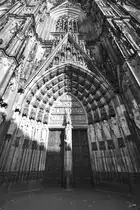 Eines der Eingansportale des K�lner Dom´s. (Oktober 2011)