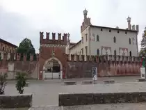 Thiene, Castello Porto-Colleoni, erbaut im 15. Jahrhundert (28.10.2017)