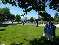 Niederrimsingen, firmeneigener Ausstellungspark, zeigt eigene Produkte in praktischer Anwendung, �ffentlich zug�nglich, gr��ter seiner Art in Deutschland, Mai 2017