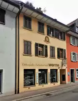 Waldshut, Gesellenhaus an der Wallstra�e 62, Baujahr 1897 - 22.05.2014