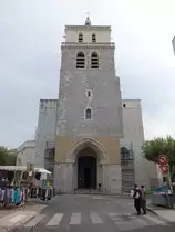 Ales, Kathedrale Saint-Jean, erbaut Ende des 18. Jahrhundert (25.09.2017)
