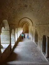 Le Thoronet, Kreuzgang aus dem 12. Jahrhundert der Abtei (27.09.2017)