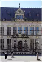 Bremen. Kleines Fotoshooting auf dem Markt vor dem Sch�tting. 18.03.2018