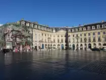 Paris,  H�tels particuliers am Place Vendome im klassizistischen Prachtstil  (30.03.2018)