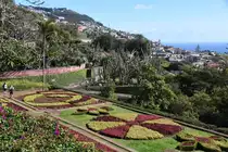 FUNCHAL (Concelho de Funchal), 01.02.2018, Blick �ber einen Teil des Botanischen Gartens in Richtung S�dosten
