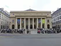 Paris, Od�on – Th��tre de l’Europe, erbaut von 1779 bis 1782 im Quartier Latin (02.04.2018)