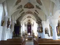 S�chtenau, Innenraum der Pfarrkirche St. Margaretha (02.04.2017)