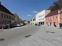 Tann, historische Geb�ude am Marktplatz (09.04.2017)