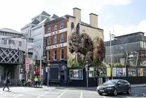 The Workshop Gastro Pub an der Ecke von Tara Street und City Quay in Dublin. Aufnahme: 10. Mai 2018.
