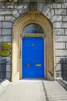 Am Marion Square kann man die ber�hmten �Dublin Doors� besichtigen. Aufnahme: 10. Mai 2018. 