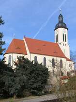 Kirche Pesterwitz (Stadt Freital, Wei�eritzkreis); 23.02.2008
