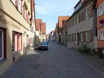 Dinkelsb�hl, historische H�user in der langen Gasse (21.05.2018)