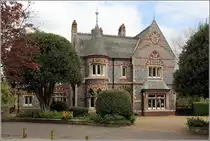 Norwich. Wohngeb�ude im Cathedral close, dem Kathedralbezirk. 04.05.2018