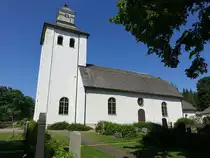 V�rmskog, Ev. Kirche, erbaut von  1760 bis 1762 nach Zeichnungen von Christian Haller (30.05.2018)