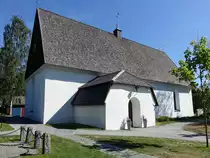 Nordmaling, Ev. Kirche, erbaut bis 1480 w�hrend der Zeit von Erzbischof Jakob Ulvsson (02.06.2018)