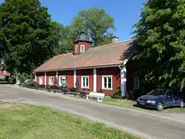 Roslags-Kulla, Wira Bruk, Gerichtsgeb�ude von 1750 im Bruksmuseum (03.06.2018)