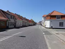 Assens, historische H�user in der Ostergade in der Altstadt (06.06.2018)