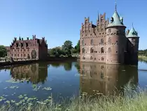 Torhaus und Wasserschloss Egeskov, Torbau erbaut vom Architekten Helgo Zettervall (06.06.2018)