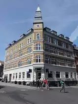 Aarhus, Fredenshus in der Mindebrogade Stra�e (07.06.2018)