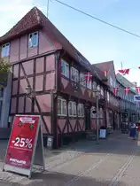 Randers, Fachwerkhaus in der Dytmersken Stra�e (07.06.2018)