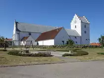 S�by, Ev. St. Marien Kirche, Backsteinkirche, erbaut im 15. Jahrhundert (08.06.2018)