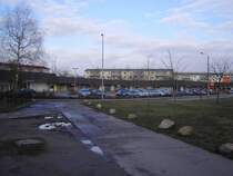 Guben S�d, Einkaufzentrum Kaltenborner-Eck, Zustand 29.02.2008