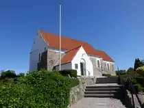 Hj�rring, Sankt Olai Kirche, die �lteste Kirche wurde Anfang des 12. Jahrhunderts errichtet (08.06.2018)