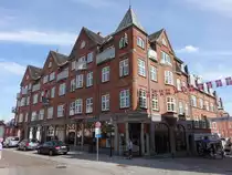 Viborg, Geb�ude der Handelsbanken am Nytorv Platz (08.06.2018)