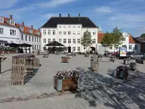 Viborg, Stillingsgaard Geb�ude am Nytorv Platz (08.06.2018)
